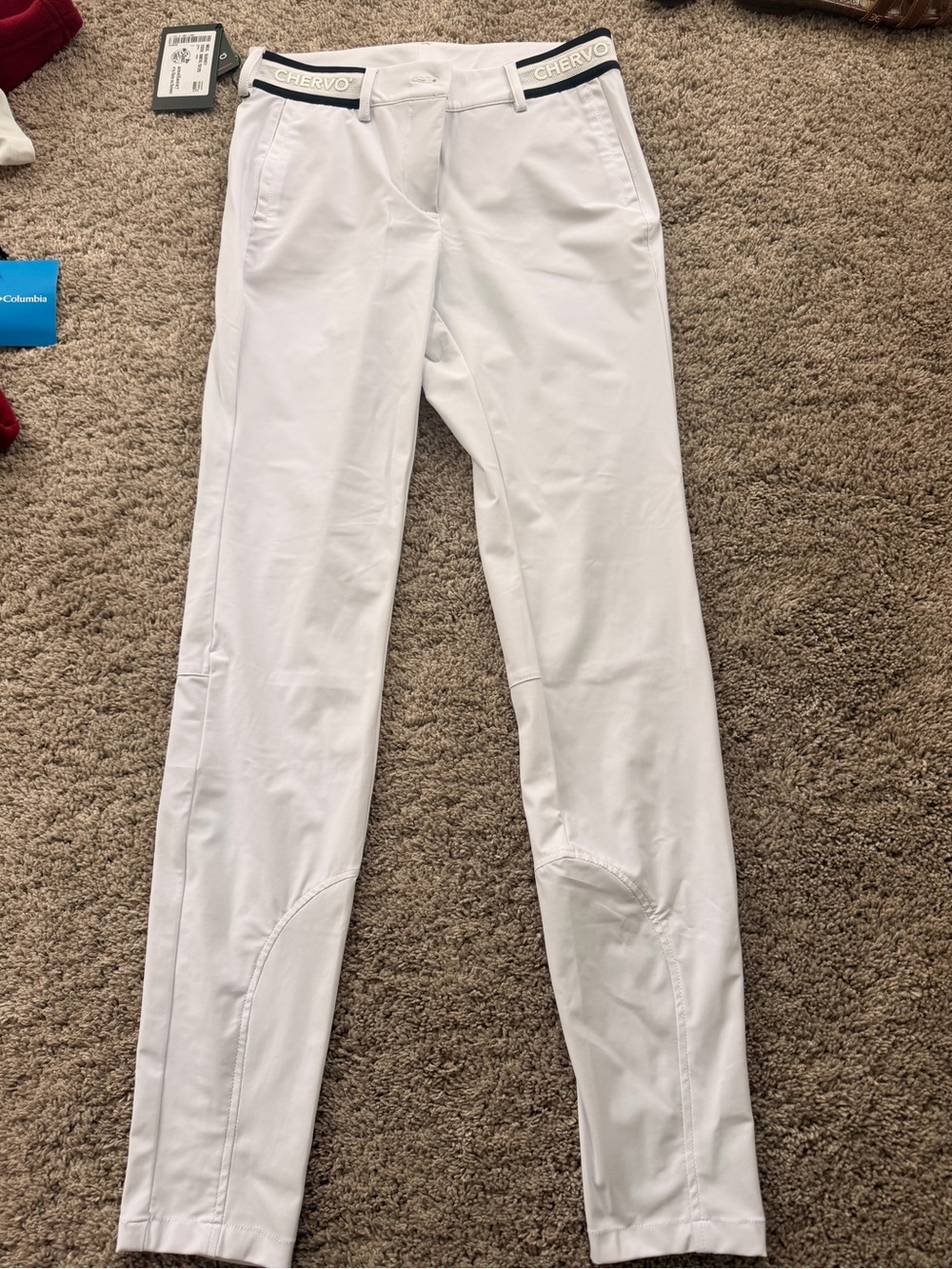 Chervo Women's White Performance golf pants